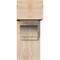 Ekena Millwork Merced Block Smooth Bracket w/ Offset Brace, Douglas Fir, 7 1/2"W x 18"D x 18"H BKT0806X18X18MRC05SDF - alternate 2